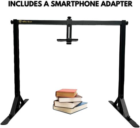 Glide Gear OH 50 Overhead Mount – DSLR, iPhone – 36" Arm, Tripod Extension, Ball Head, Heavy-Duty Metal in Saudi Arabia
