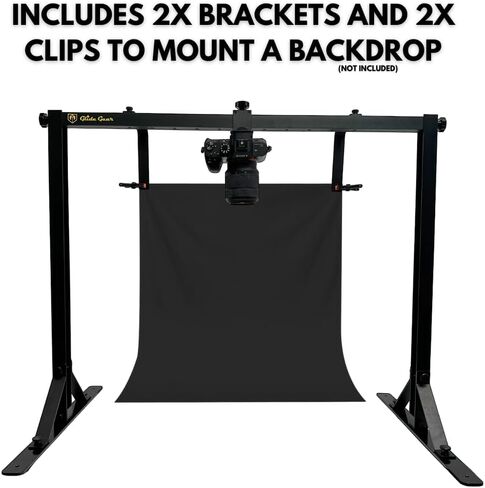 Glide Gear OH 50 Overhead Mount – DSLR, iPhone – 36" Arm, Tripod Extension, Ball Head, Heavy-Duty Metal in Saudi Arabia