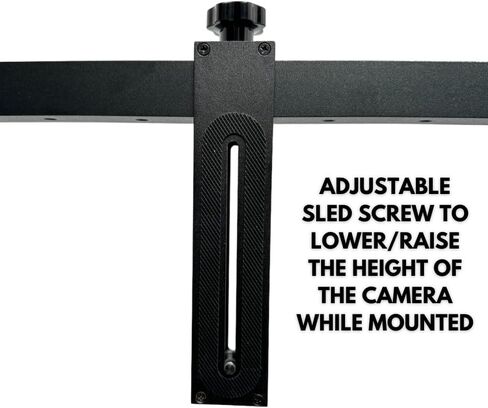 Glide Gear OH 50 Overhead Mount – DSLR, iPhone – 36" Arm, Tripod Extension, Ball Head, Heavy-Duty Metal in Saudi Arabia