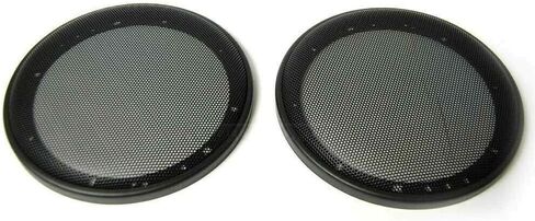 Machswon 2 قطعة 6.5 "أسود مكبر صوت Cover Cover Cover Cover Grills Switction Grill in Saudi Arabia
