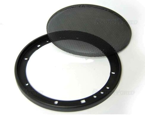 Machswon 2 قطعة 6.5 "أسود مكبر صوت Cover Cover Cover Cover Grills Switction Grill in Saudi Arabia