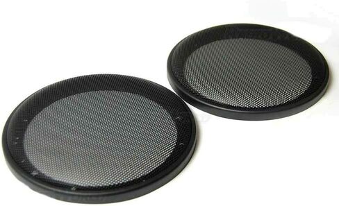 Machswon 2 قطعة 6.5 "أسود مكبر صوت Cover Cover Cover Cover Grills Switction Grill in Saudi Arabia
