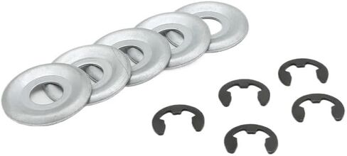 أجزاء حديقة 5pcs/مجموعة غسالة غسالة كبيرة مقطع e clips لـ sti/hl ms290 ms341 ms360 ms361 ms390 ms 029 036 039 chainsaw parts in Saudi Arabia