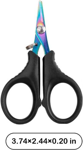 Stainless Steel Fishing Line Scissors Braided Line Scissors for Fishing LCC1648-02 in Saudi Arabia