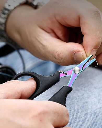 Stainless Steel Fishing Line Scissors Braided Line Scissors for Fishing LCC1648-02 in Saudi Arabia