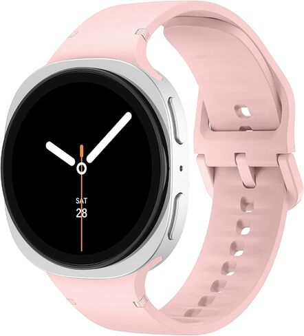 Sport Band for Samsung Galaxy Watch 8 Band 40mm 44mm/8 Classic 46mm Men Women,No Gap Soft Silicone Rubber Replacement Strap Waterproof Wristband for Samsung Galaxy Watch 8 Classic Bands 46 44 40 mm in Saudi Arabia