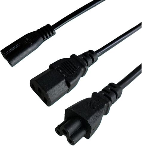 Computer Host Power Cord Table lamp Audio Display 8-Character Character Holder Plum Blossom Head AC 220V Display Power Supply(8 Figure Power Cord,1.5m) in Kuwait