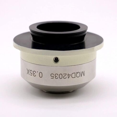 Microscope Kit Microscope Camera Adapters Focusable 0.35X 0.55X Microscope Camera Adapter C Mount Adapter for Trinocular Microscope Microscope Lens Adapters(0.55X) in Saudi Arabia