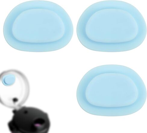 3pcs Blender Sip Spout Lid Plug, 1.25 Inch Portable Leakproof-Lid Plug Replacement Compatible with Ninja BC151NV BC151BK BC155PS (Black) in Saudi Arabia