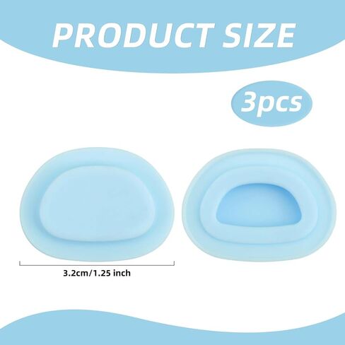 3pcs Blender Sip Spout Lid Plug, 1.25 Inch Portable Leakproof-Lid Plug Replacement Compatible with Ninja BC151NV BC151BK BC155PS (Black) in Saudi Arabia