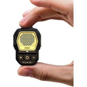 مكبر صوت بلوتوث يمكن ارتداؤه-مكبر صوت محمول لاسلكي على مقطع ، ومقاوم للميكروفون مقاوم للميكروفون IP56 ، ومضمّن للمكالمات الخالية من اليدين-تصميم خفيف للغاية وقائم بذاته مع مقطع أقوى 4x in Kuwait