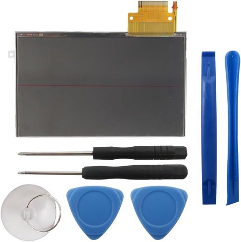 YYU ترقية الإصدار LCD شاشة الإضاءة الخلفية الاستبدال مع أداة ل SONY PSP 2000 in Kuwait