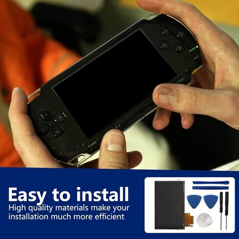 YYU ترقية الإصدار LCD شاشة الإضاءة الخلفية الاستبدال مع أداة ل SONY PSP 3000 in Kuwait