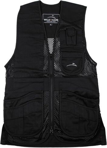 Wild Hare Shooting Gear Gear Mesh Vest ، Black in Kuwait