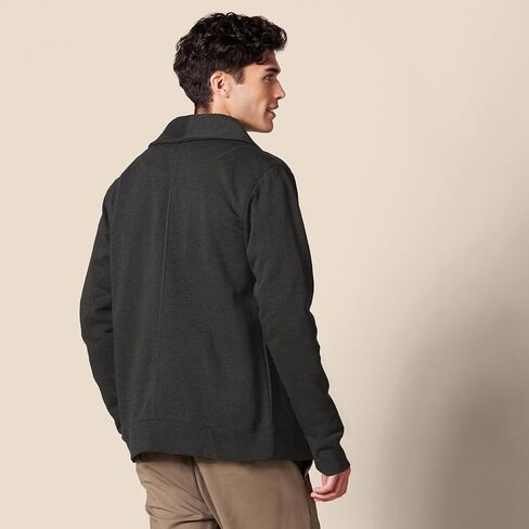 Amazon Essentials Men's Long-Sleeve Fleece Shawl-Collar Cardigan in Kuwait