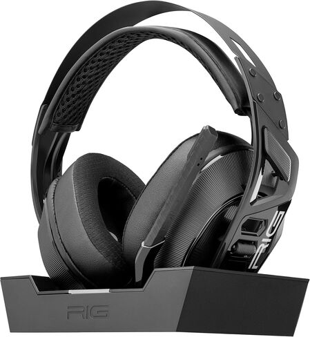 Rig 900 Max Dual Wireless Geaming Headset مع Bluetooth for Xbox و PlayStation و PC - قاعدة شحن متعددة الوظائف - بطارية تصل إلى 60 ساعة - صوت Dolby Atmos 3D (متجدد) in Saudi Arabia