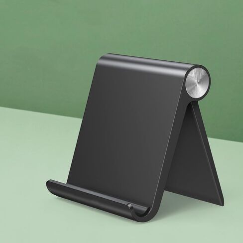 Tablet Stand Holder, Adjustable Foldable Cell Phone Stand Compatible for Most iPad and Smartphones Home Office Accessorie in Saudi Arabia