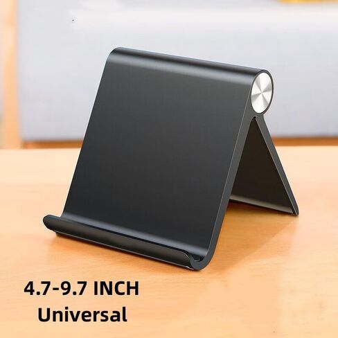 Tablet Stand Holder, Adjustable Foldable Cell Phone Stand Compatible for Most iPad and Smartphones Home Office Accessorie in Saudi Arabia