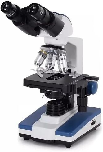 Microscope Kit 40x-2500x 4K المجهر البيولوجي مركب Mechanical XY 3D لمحولات العدسات المجهر المختبر العلوم التعليمية (مجموعة مناظير) in Saudi Arabia