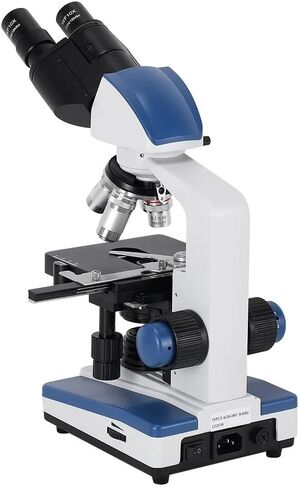 Microscope Kit 40x-2500x 4K المجهر البيولوجي مركب Mechanical XY 3D لمحولات العدسات المجهر المختبر العلوم التعليمية (مجموعة مناظير) in Saudi Arabia