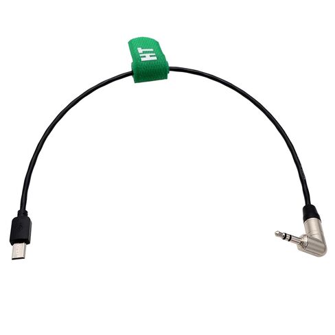 Timecode for Tentacle Sync to Sony FX3 FX30 A1 A7S3 A7SIII Camera, Right Angle 3.5mm TRS to Multi Micro USB 30cm in Saudi Arabia