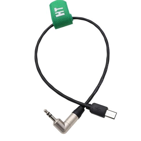 Timecode for Tentacle Sync to Sony FX3 FX30 A1 A7S3 A7SIII Camera, Right Angle 3.5mm TRS to Multi Micro USB 30cm in Saudi Arabia