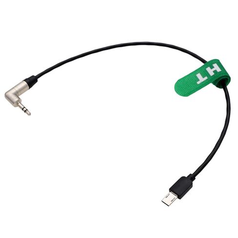 Timecode for Tentacle Sync to Sony FX3 FX30 A1 A7S3 A7SIII Camera, Right Angle 3.5mm TRS to Multi Micro USB 30cm in Saudi Arabia