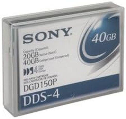 شريط Sony DDS-4 ، 20/40 جيجابايت DDS 4 جزء # DGD-150P جديد ومختومة المصنع in Saudi Arabia