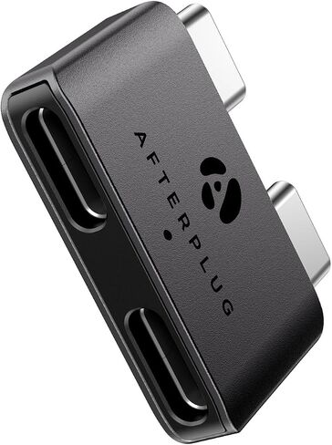موسع USB - C المزدوج لـ MacBook مع CASE ، محول ممر ثنائي الموانئين لـ Thunderbolt 5/4/3 و USB4 - 240W PD ، 8K فيديو ، بيانات 80 جيجابت في الثانية - منتصف الليل in Kuwait