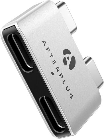 موسع USB - C المزدوج لـ MacBook مع CASE ، محول ممر ثنائي الموانئين لـ Thunderbolt 5/4/3 و USB4 - 240W PD ، 8K فيديو ، بيانات 80 جيجابت في الثانية - منتصف الليل in Kuwait