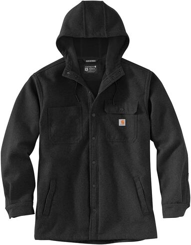 Carhartt Men's Rain Defender Relaxed Fit Heavyweight Hooded Shirt Jacket in Saudi Arabia