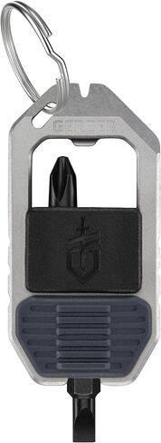 سلسلة مفاتيح سائق Gerber Gear Multitool 5-in-1 ، ومقاطع إلى الجيب أو سلسلة المفاتيح مع شريط pry و phillips وقطع مفك البراغي المسطحة ، وفتحة الزجاجة ، و EDC Lightweigh in Kuwait