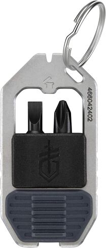 سلسلة مفاتيح سائق Gerber Gear Multitool 5-in-1 ، ومقاطع إلى الجيب أو سلسلة المفاتيح مع شريط pry و phillips وقطع مفك البراغي المسطحة ، وفتحة الزجاجة ، و EDC Lightweigh in Kuwait