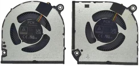 Cooling Fan for V 15 ANV15-51 ANV15-51-532J N23Q22 Series Laptops DFSCK22115181R FS0S DFSCL12E16486N FS0 Supports CPU and GPU Cooling(Pair Fan) in Saudi Arabia