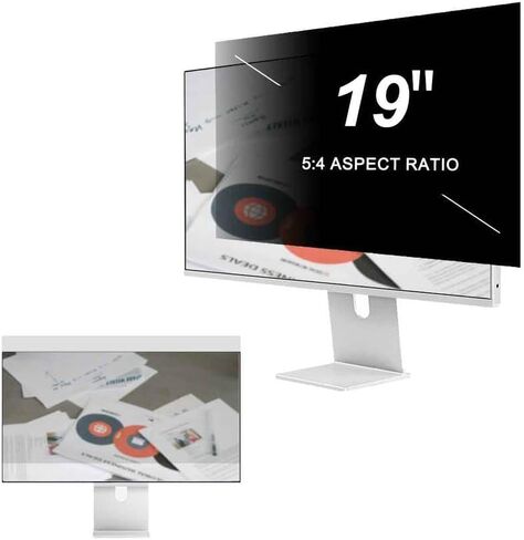 5 شاشة خصوصية 19 بوصة للمراقبة ، مرشح خصوصية Computer Computer Monitor المضاد للوهج ، متوافق مع HP ، Samsung ، Dell ، Acer ، ASUS ، LG لـ 19in 5: 4 شاشة عرضية in Saudi Arabia