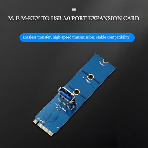 M.2 NGFF M-Key to USB3.0 Expansion Card 6Gb/s for Desktops 2230 2242 2260 2280 SSD in Saudi Arabia