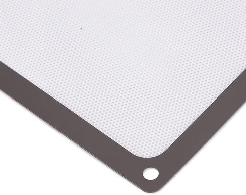 PC Fan Dust Filter Magnetic Frame Fine Mesh PVC Computer Fan Filter Grills for PC Case Fan Chicken Coop Vent 5.51x5.51in 4pcs (Black) in Saudi Arabia
