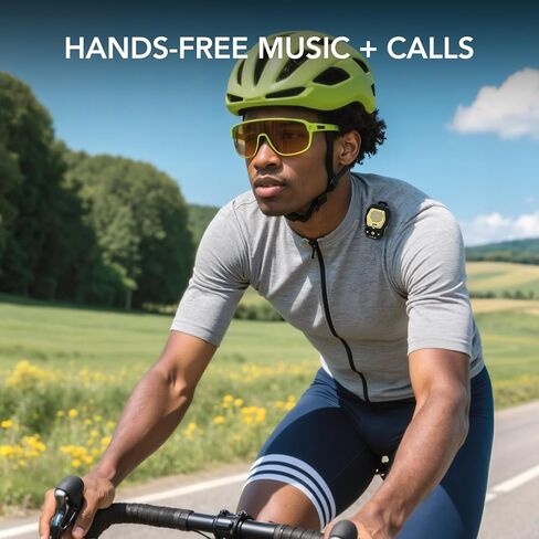 مكبر صوت بلوتوث يمكن ارتداؤه-مكبر صوت محمول لاسلكي على مقطع ، ومقاوم للميكروفون مقاوم للميكروفون IP56 ، ومضمّن للمكالمات الخالية من اليدين-تصميم خفيف للغاية وقائم بذاته مع مقطع أقوى 4x in Kuwait