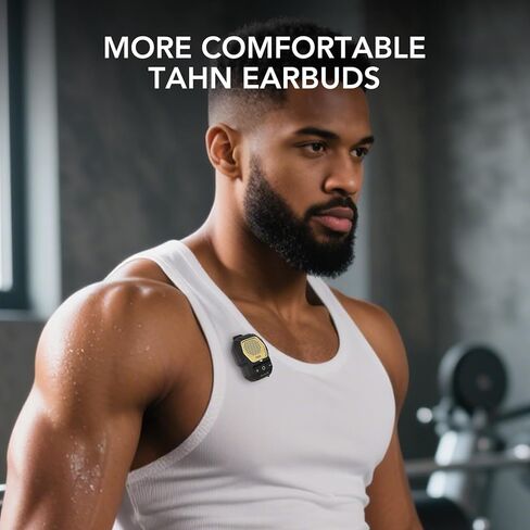 مكبر صوت بلوتوث يمكن ارتداؤه-مكبر صوت محمول لاسلكي على مقطع ، ومقاوم للميكروفون مقاوم للميكروفون IP56 ، ومضمّن للمكالمات الخالية من اليدين-تصميم خفيف للغاية وقائم بذاته مع مقطع أقوى 4x in Kuwait