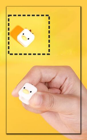 Kawaii case Compatible with Apple Pencil 2nd Generation Kawaii White Duck case Cover Sleeve in Saudi Arabia