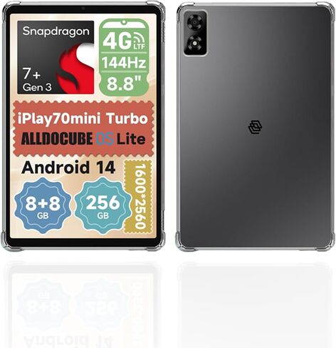 بالنسبة إلى Alldocube iPlay 70 Mini Ultra Tablet 8.8 Inch Android Case ، زاوية تغطية كاملة فائقة التغطية ، Bovugac Soft TPU Froofroof Hids Friends for Alldocube IPlay 70 Mini Ultra Case (Clear) in Kuwait