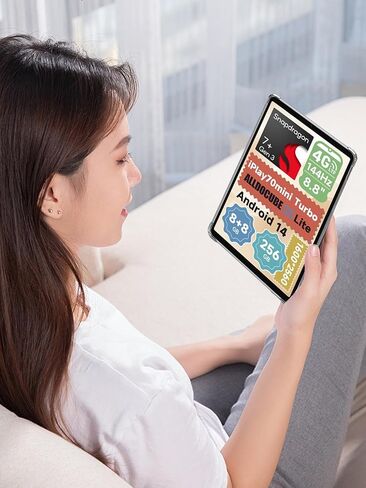 بالنسبة إلى Alldocube iPlay 70 Mini Ultra Tablet 8.8 Inch Android Case ، زاوية تغطية كاملة فائقة التغطية ، Bovugac Soft TPU Froofroof Hids Friends for Alldocube IPlay 70 Mini Ultra Case (Clear) in Kuwait