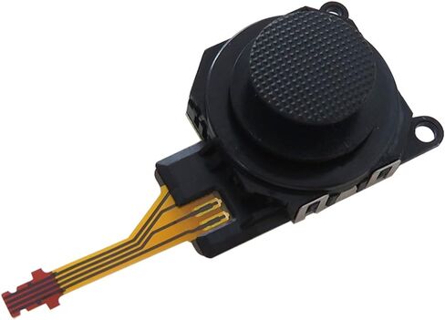 Replacement Controller Analog Thumbstick Joystick and Black Rocker Grip Cap for PSP 3000 Series in Saudi Arabia