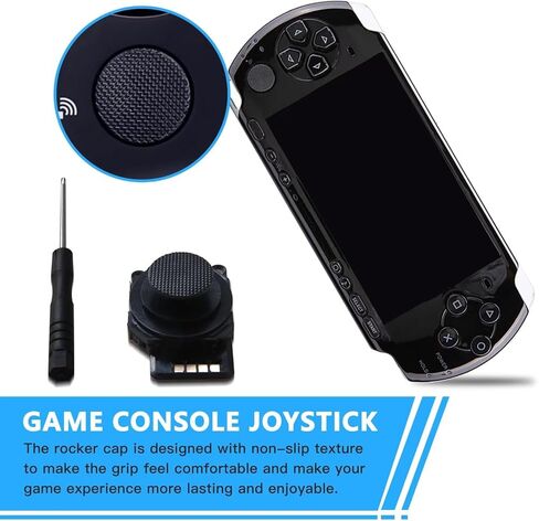 ingqi استبدال 3D التناظرية joystick thumbstick مع مفك البراغي متوافق مع سلسلة Sony PSP 2000 in Saudi Arabia