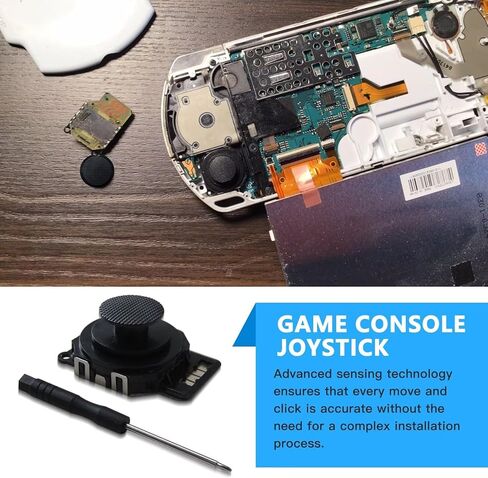 ingqi استبدال 3D التناظرية joystick thumbstick مع مفك البراغي متوافق مع سلسلة Sony PSP 2000 in Saudi Arabia