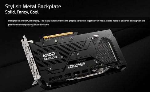 ASROCK RADEON RX 9060 XT CHALLENGER 16GB OC + CL-750G 750W GOLD PSU BUNDLE in Saudi Arabia