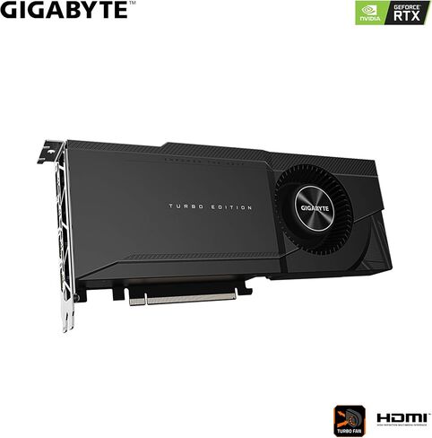 Gigabyte 24GB NVIDIA GeForce RTX 3090 Turbo GDDR6X Graphics Card Model GV-N3090TURBO-24GD in Saudi Arabia