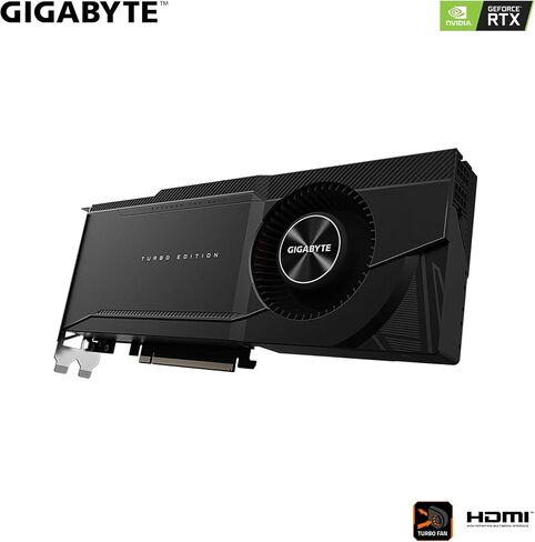 Gigabyte 24GB NVIDIA GeForce RTX 3090 Turbo GDDR6X Graphics Card Model GV-N3090TURBO-24GD in Saudi Arabia