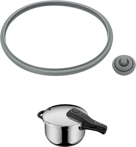 Pressure Cooker Sealing Ring with Pressure Indicator Gasket Fits for WMF 4.5-,6.5- & 8.5-Quart Pressure Cookers-Replacement Food-Grade Silicone Gasket Ensures Leak-Proof Seal,Replace 6068559990 in Saudi Arabia