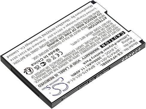 3000mAh / 11.10Wh Battery for Verifone M435-003-04-NAA-S, V400M, V400M Plus 4G PN:Verifone BPK475-001-01, BPK475-001-01-A in Saudi Arabia